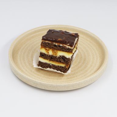 Chocolate Cake with Caramel & Peanuts