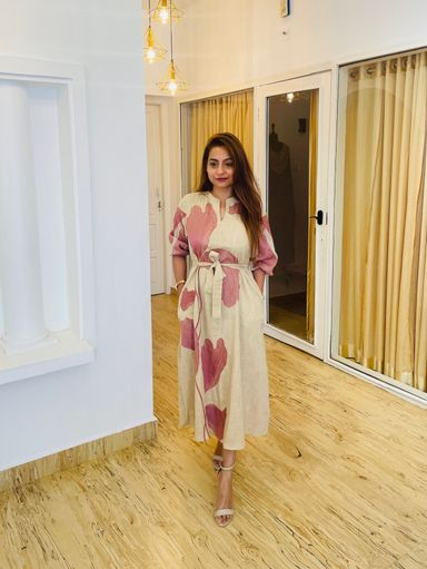 Beige Dress
