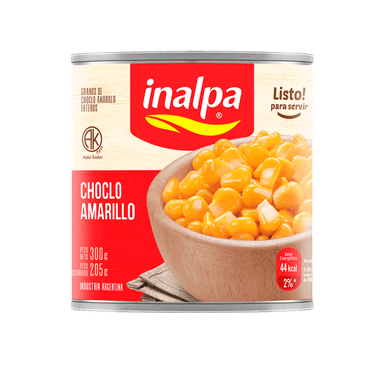 Choclo Inalpa Amarillos Enteros 300gr