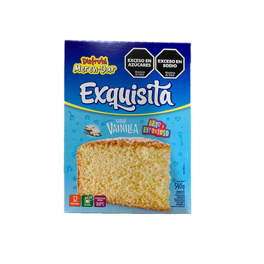 Polvo Exquisita Bizcochuelo Sabor Vainilla 540g