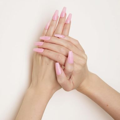 Mylee Gel Nail Polish 10ml [Strawberry Milkshake] UV/LED Soak-Off Nail Art Manicure Pedicure for Professional, Salon & Home Use [Pink Range] - Long Lasting & Easy to Apply
