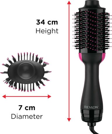 Revlon Salon One-Step Hair Dryer & Volumiser with Sectioning Comb Included (for mid to Long Hair, One-Step Technology, 2-in-1 Styling Tool, Ionic & Ceramic Technology) RVDR5222UKAMZ