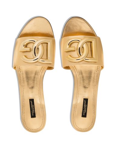 Dolce Gabbana gold flats - LIMITED EDITION 