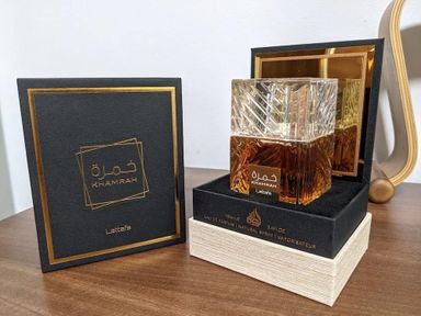 Khamrah by Lattafa for Men - 3.4 oz EDP Spray