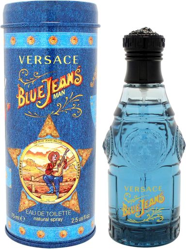 Versace Blue Jeans Eau De Toilette for Men, 75ml