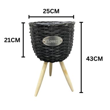ROTTAN FLOWER POT - M032 (PASU)