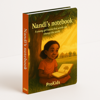 Nandi’s Notebook – A young girl learns that words can change the world