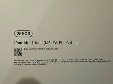 iPad Air 2025 Wi-Fi + Cellulaire | Puce M3 + Apple Pencil Pro 