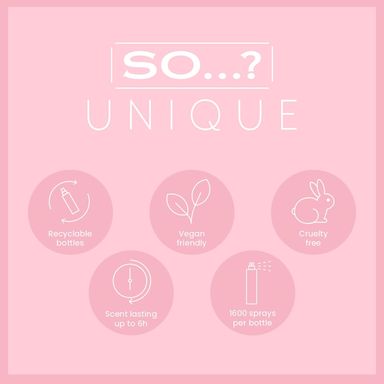 So…? Unique Womens Truffle Cream Body Mist Fragrance Sray 150ml