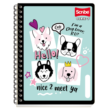 Cuaderno Profesional Serie 3 Scribe 100h. Doble Espiral  