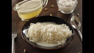Sweet coconut milk Idiyappam (Thengai Paal )