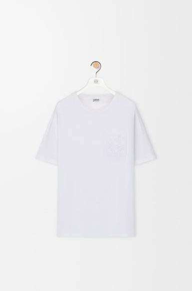 T shirt Loewe pocket logo - unisex