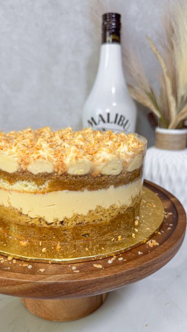 Gula Melaka Tiramisu Round
