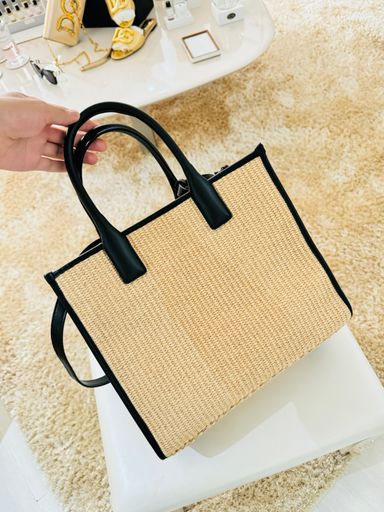 Bolsa raffia Versace La Medusa - nova coleção 