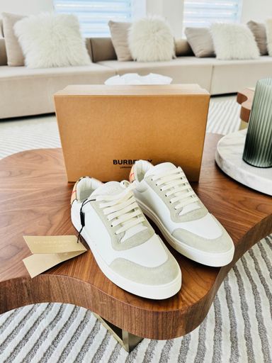 Sapatilhas Burberry clássicas 