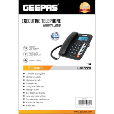 GEEPAS TELEPHONE FIXE GTP7220