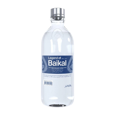 Legend of Baikal Non-Carbonated Water Glass 500ml