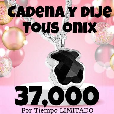 Cadena y Dije Tous- Onix