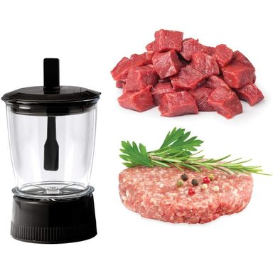 Black+Decker 400W 29 Function Food Processor with Blender, Mincer & Grinder, Black - KR43