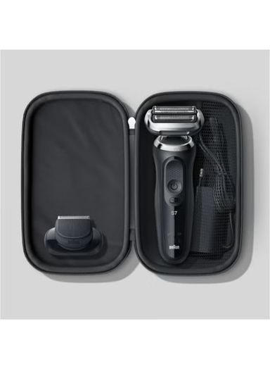 Braun Series 7 MBS7 Wet & Dry Shaver, Design Edition, Black - Max 100 Years Limited Edition