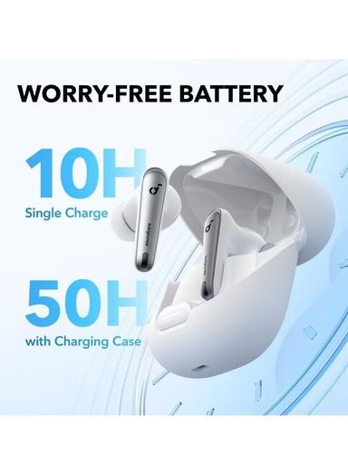 Anker Soundcore Liberty 4 Nc Bluetooth 5.3 6 Mics And An Ai Algorithm - A3947H21 - White