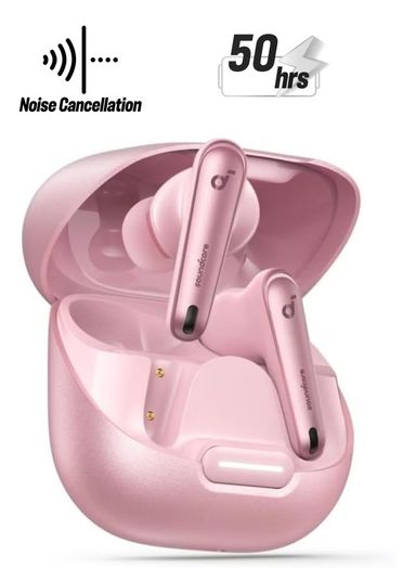 Anker Soundcore Liberty 4 NC Wireless Earphones Pink