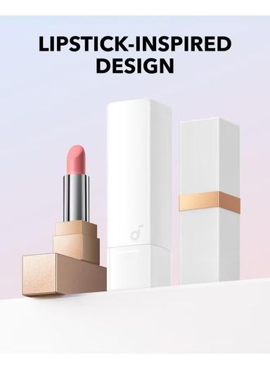 Soundcore Soundcore A30i by Anker, Noise Cancelling Earbuds, Lipstick-Shaped Stylish Design, Tiny, Lightweight Comfort, Smart Noise Cancelling, Clear Sound, 24H Playtime, IP54, Wireless Earbuds White