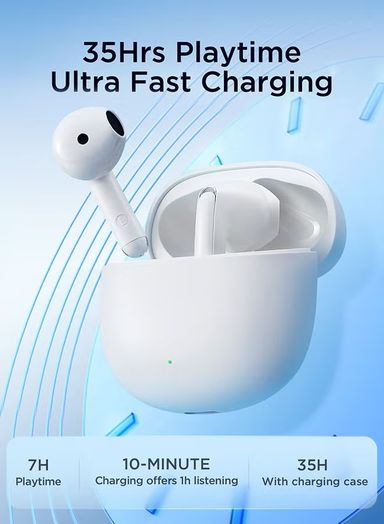 Joyroom JR-FB1 Funpods Series True Wireless Earphones DNC Detect Noise Cancellation Clear Calling Ex|12 Months Warranty