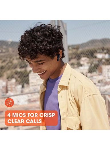 JBL Tune 230NCTWS True Wireless Noise Cancelling Earbuds, Pure Bass Sound, ANC + Smart Ambient, 4 Microphones, 40H of Battery, Water Resistant, Sweatproof, Comfortable Fit - White, JBLT230NCTWSWHT