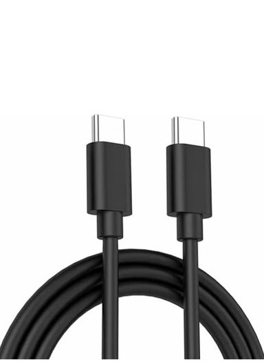 Buddy BU-CC40 Charging Cable, USB-C to USB-C, 1 Meter - Black