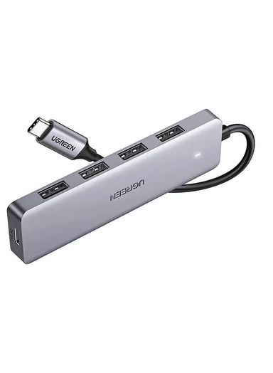 UGREEN USB C Hub, 4K30Hz HDMI USB C Hub Multiport Adapter with 4 USB 3.0 Ports, USB C Dongle Compatible with MacBook, iPad, iMac, iPhone 15 Pro/Pro Max, Samsung Galaxy S23 Ultra, Lenovo (20197)