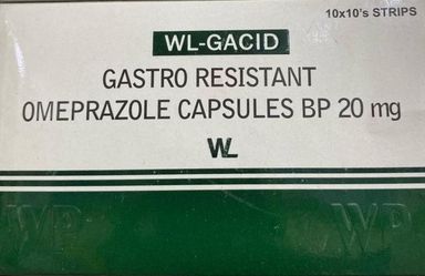 GASTRO RESISTANT OMEPRAZOLE CAPSULES BP 20mg