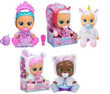 CRY BABIES MUÑECA DE BEBE 12 PULGADAS DISEÑOS SURTIDOS	