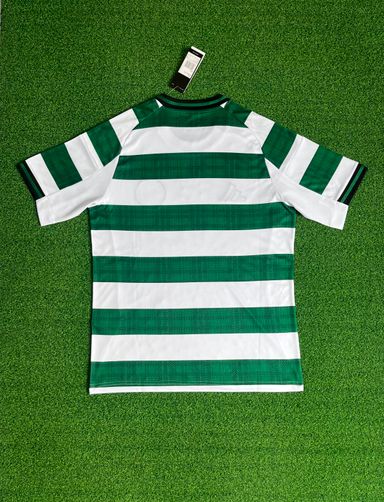 Celtic 2024/25 Home Shirt (White/green)