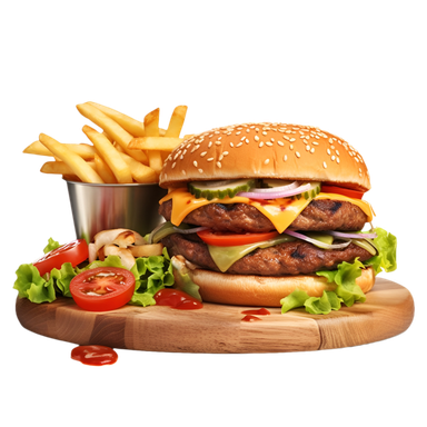 DOUBLE DECKER BURGER