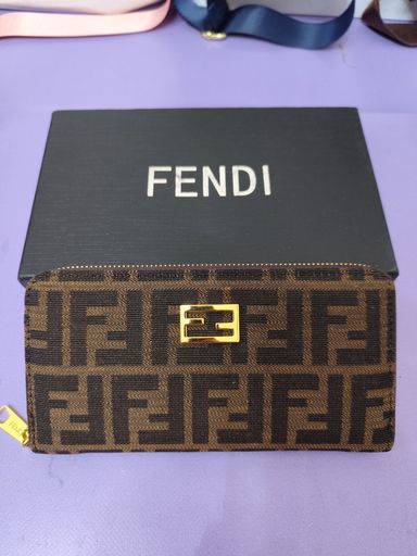 Cartera FEN, grande, marrón 