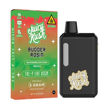 Juicy Kush Budder Rosin THC-P Disposable | 5g