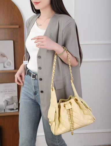 PREORDER] Quilted Lambskin Shoulder Bag