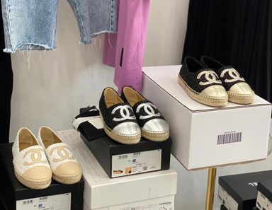 CC Espadrille-Black / Silver