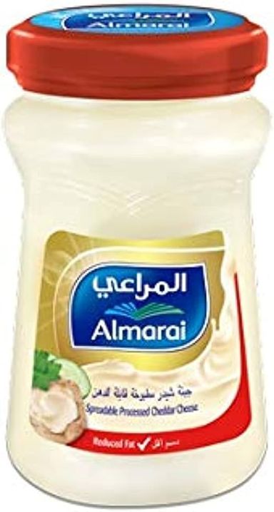 ALMARAI SPREADABLE CHEDDAR CHEESE (LOW FAT) 12X200 Gram