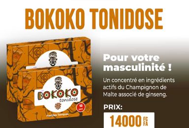 Bokoko tonidose pack de 12 pastilles