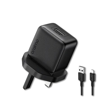 Oraimo OCW-1111U+M53 Compact 10W Wall Charger Kit with Micro-USB Cable