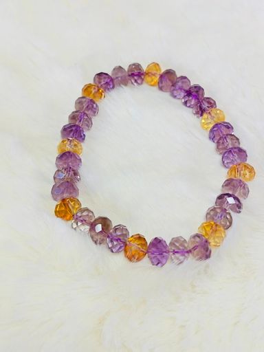 AMETHYST CITRINE FACETED 