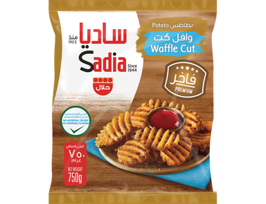 SADIA WAFFLE POTATO CUT 12X750 Gram