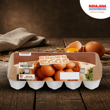 Mahajana Brown Eggs 10Pcs