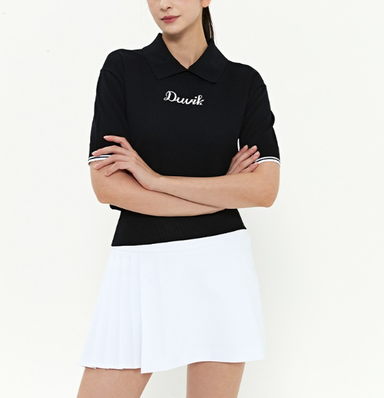 Duvik - Unbalanced wrap culottes with fine wrinkles