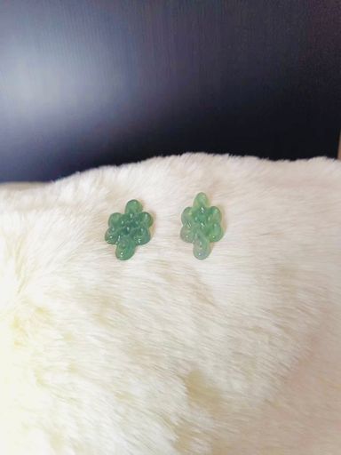 BLUE WATER JADE - CHINESE KNOT 