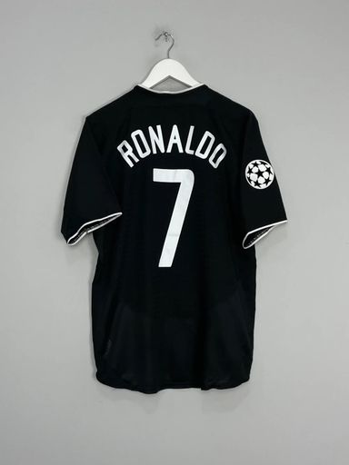 Manchester United 2003/05 Away Shirt (Black)