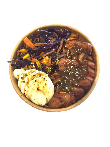 Plum-tastic Duck Rice Bowl