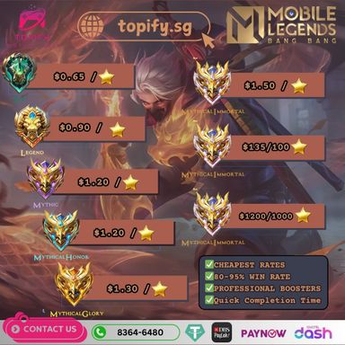 MLBB Rank Boosting [JOKI]
